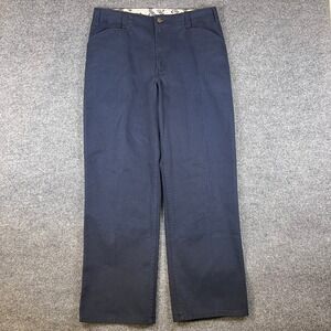 Ben Davis Pants Mens 36x32 Blue Original Bens Chino 698 Workwear Skater